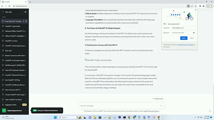 How To Use Chat GPT4 For Free Without ChatGPT Plus