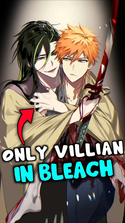 the only villian bleach has. #bleach #bleachfacts #bleachanime #ichigo #aizen