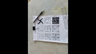 Zentangle Patterns Tutorial Part 2