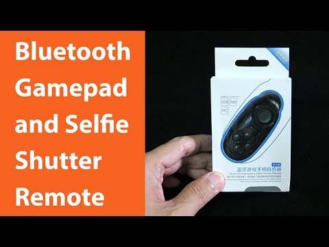 Mini 4 in 1 Bluetooth Gamepad, Selfie Shutter Remote, Music Controller and Mouse (Eng & Thai CC)