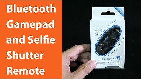 Mini 4 in 1 Bluetooth Gamepad, Selfie Shutter Remote, Music Controller and Mouse (Eng & Thai CC)