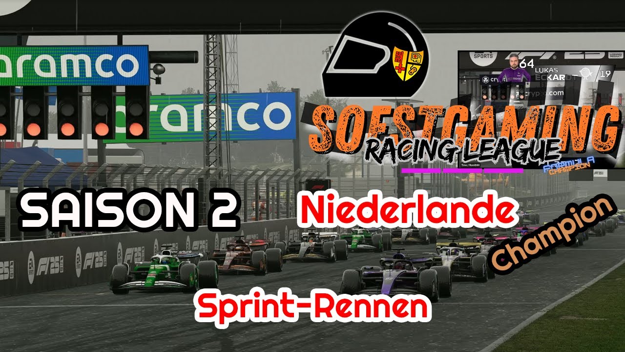 Soestgaming Racing League  Formula Champion Season 2 | Sprint Rennen 7 | Zandvoort | Trackartelier