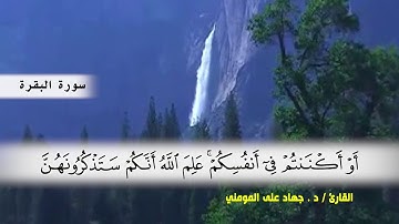 سورة البقرة من ( ايه 233 ) الى ( ايه 242 ) بصوت القارئ د.جهاد المومني