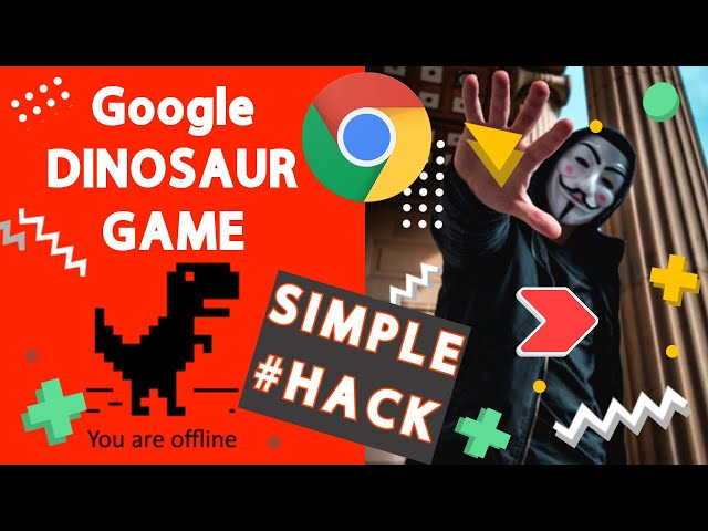 Chrome Dino T-rex Game Hack #foryou #fyp #fypシ #coding #hack #anonoum