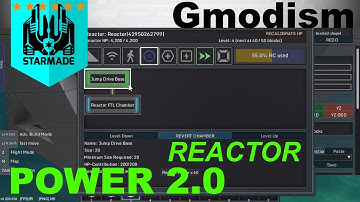 StarMade - Building A Ship Using New Power 2.0 -  Reactor Chambers Set-Up