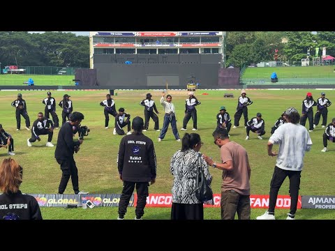 HANA - SANDA WAGE with COOL STEPS | LANKA T10 2024 FINAL REHEARSAL #hana #coolsteps