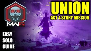 COD MW3 Zombies, Union Solo mission guide (Act 4 Story Mission)