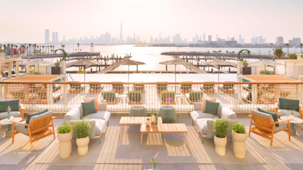 Vida Dubai Creek Harbour Hotel | Burj Khalifa & Dubai Skyline Views (Full Tour 4K)