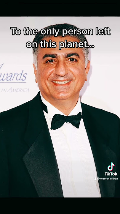 Reza Pahlavi, the only name left in our world, whom we trust and love! ❤️ #womenofiran #rezapahlavi