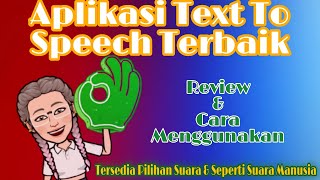REVIEW APLIKASI TEXT TO SPEECH TERBAIK | Mirip Suara Asli Manusia screenshot 1