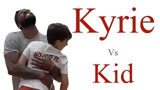 Kyrie Irving NBA Vs Kid Basketball Shooting Contest: 2016 Kyrie Irving NBA Vs Kid Basketball Shooting Contest: 2016