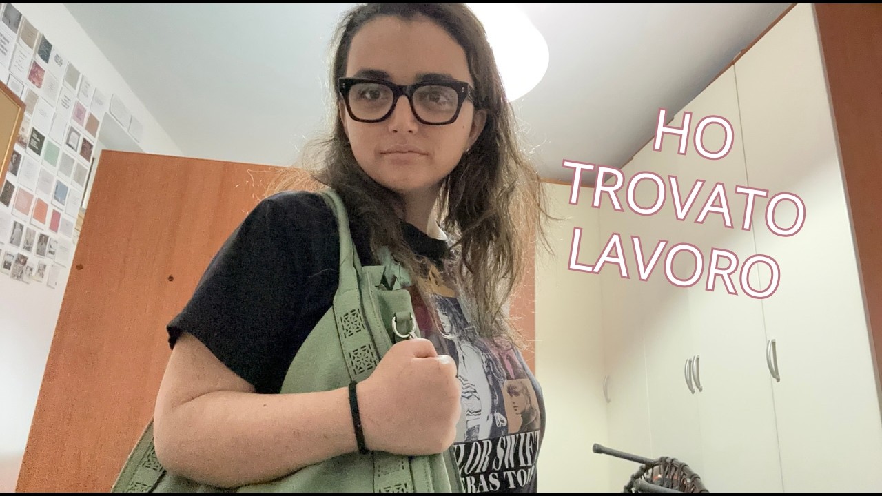 VLOG Dopo 2 mesi senza lavoro ho trovato lavoro | mi preparo per il primo giorno