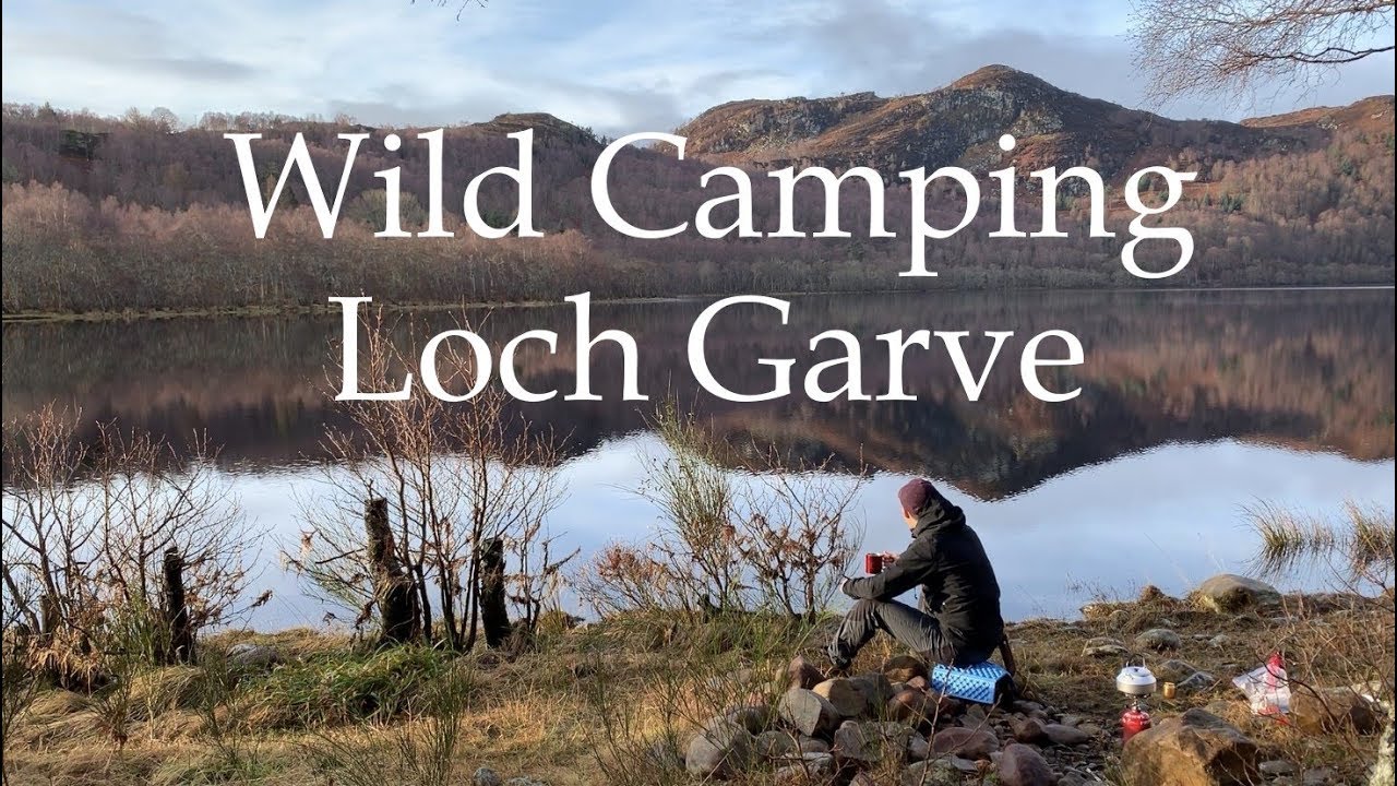 Solo Wild Camping Loch Garve with Chinese Green Tea and Bacon Sandwich