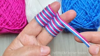😍 I MADE IT EASILY WITH FINGERS AND THREAD👍 IT WAS SO SWEET. by MERYEM'le Her telden 31,241 views 12 days ago 8 minutes, 50 seconds
