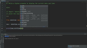 Python-Format date and time using ‘strftime()’ method