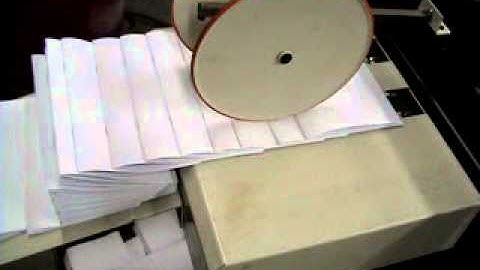 DUPLO DC10000S TWIN TOWER COLLATOR TEST RUN DBM BOOKLETMAKER