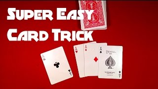 super easy beginners card trick