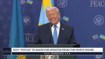 President Trump Participates in a Signing Ceremony with the Presidents of Rwanda and Congo