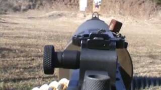Shooting the Browning M1917 Machine Gun