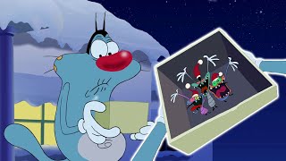 हिंदी Oggy and the Cockroaches  क्रिसमस तिलचट्टे Hindi Cartoons for Kids