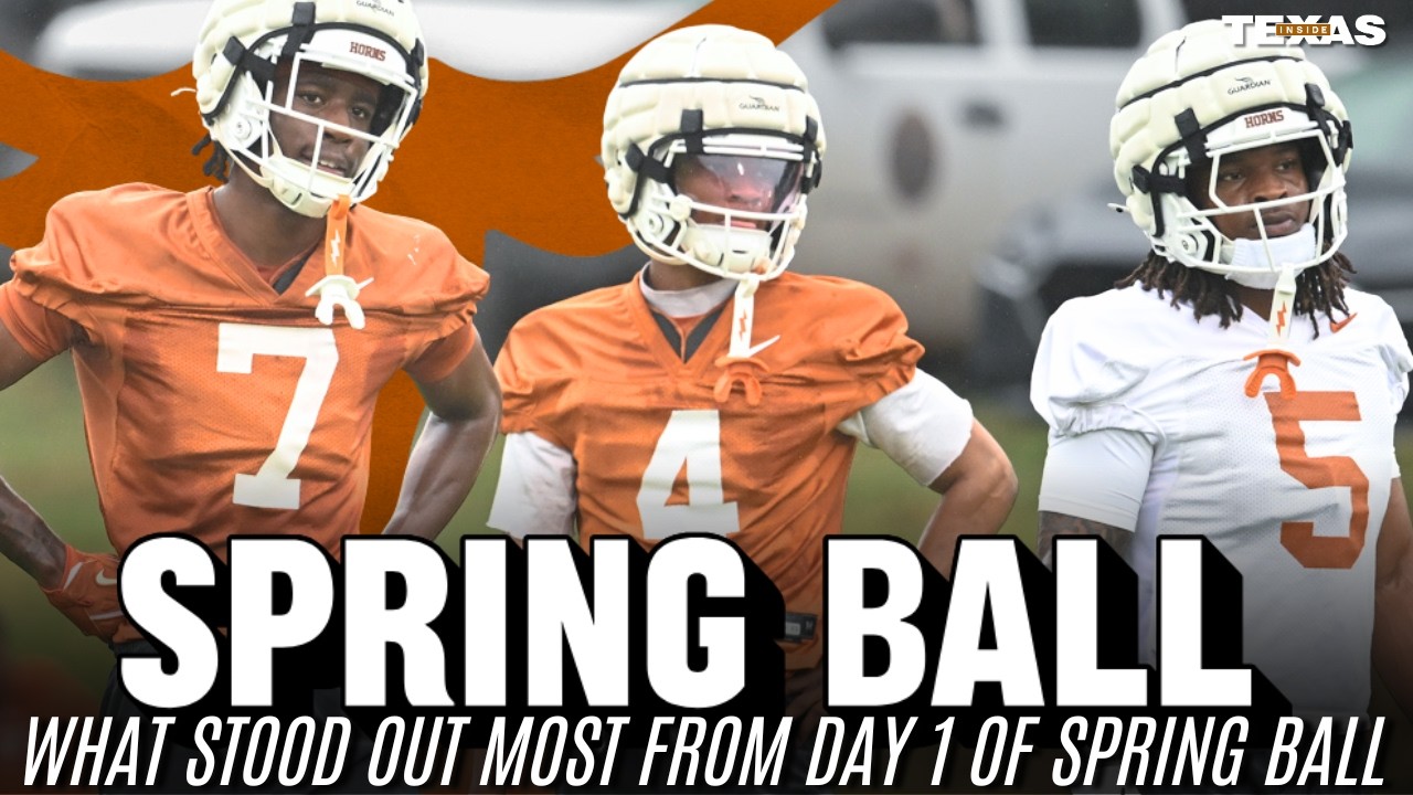 Самые важные вещи, которые мы узнали в первый день весенних тренировок.