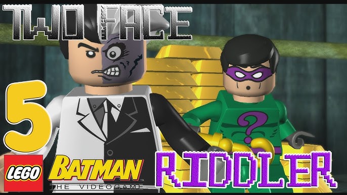 LEGO Batman 1 HD - Boss Poison Ivy Episode 1-4 Walkthrough - The Riddler's  Revenge A Poisonous