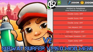 [V2]Subway surfer v1.95.0 mod menu |subwaysurfer