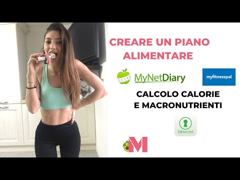 CREARE UN PIANO ALIMENTARE: calcolo calorie e macros