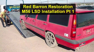 Kicking off the restoration of Red Barron, installing the LSD in the M56H. - HOWR