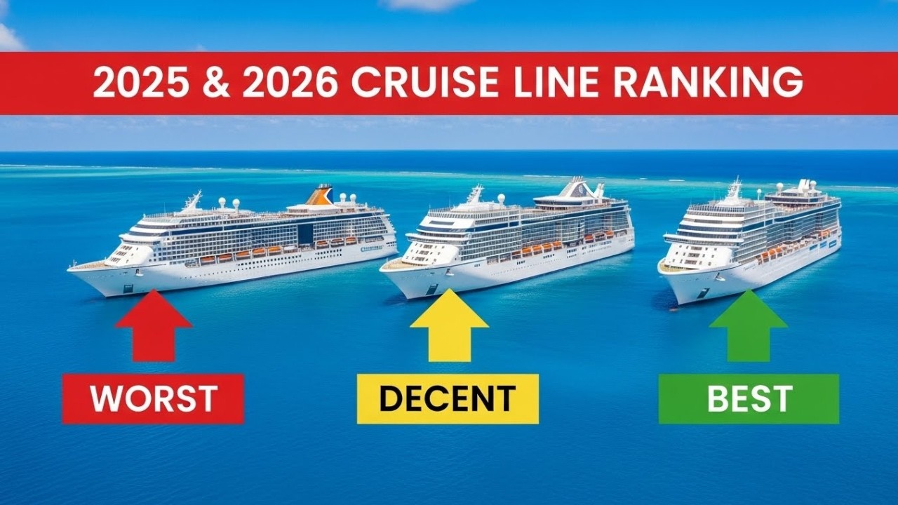 Ranking Cruise Lines from Worst to Best: Top Picks for 2026 - YouTube