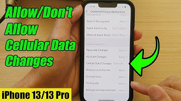 iPhone 13/13 Pro: How to Allow/Don