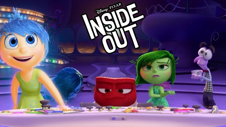 INSIDE OUT , Del Revés.CONOCE LAS EMOCIONES, DÓNDE COMENZÓ TODO.