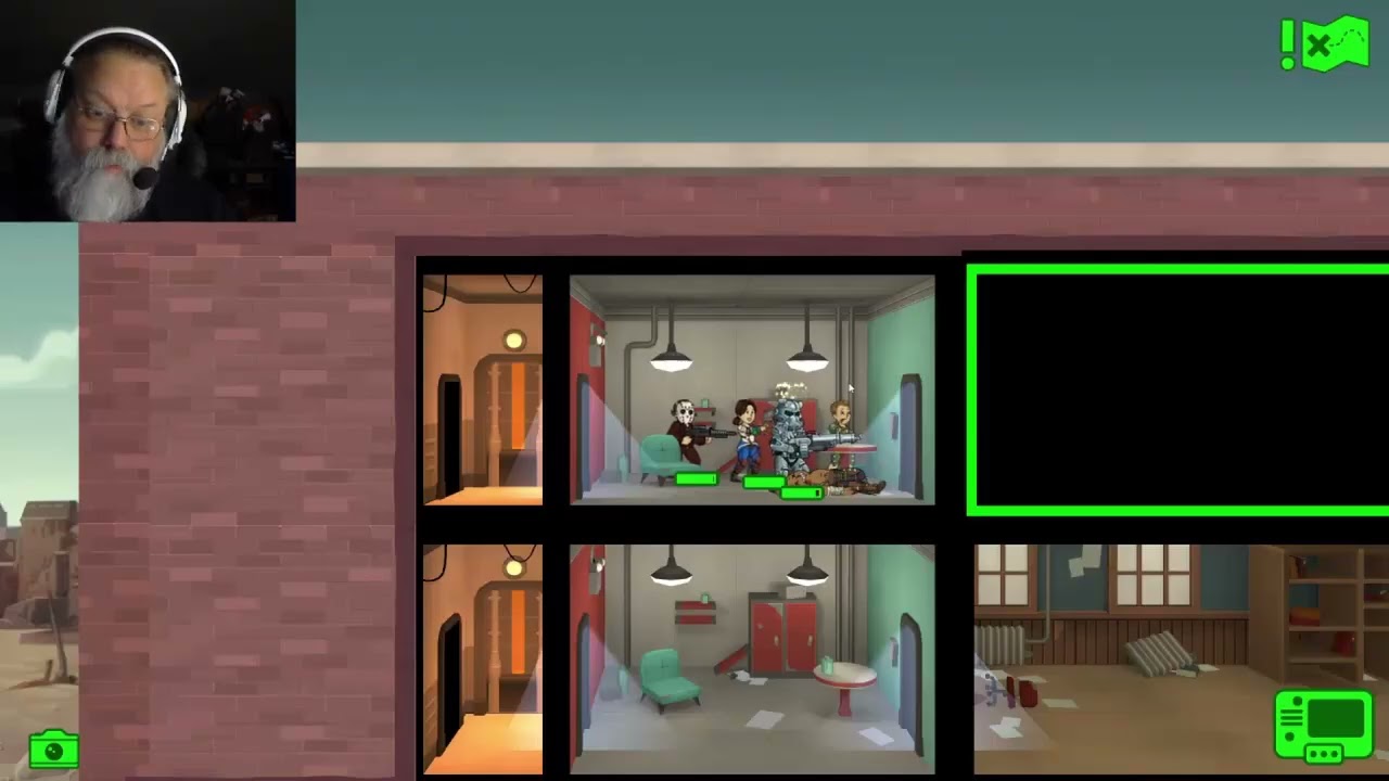 В Fallout Shelter House всегда побеждает в 3 серии.