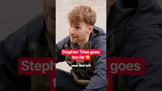 Stephen Tries goes too far