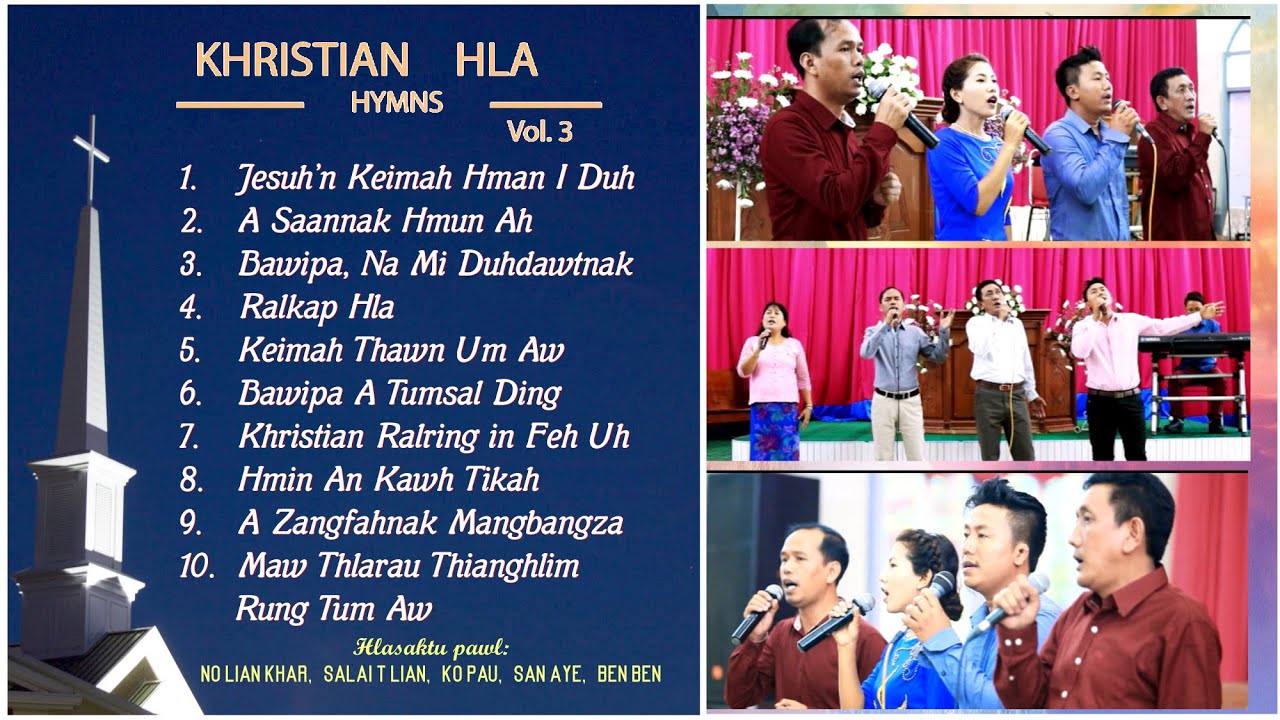 Khristian Hymn Hla (Vol. 3) Solfa Video_Hla fing (10) @No Lian Khar, TLian, Ko Pau, San Aye, Ben Ben