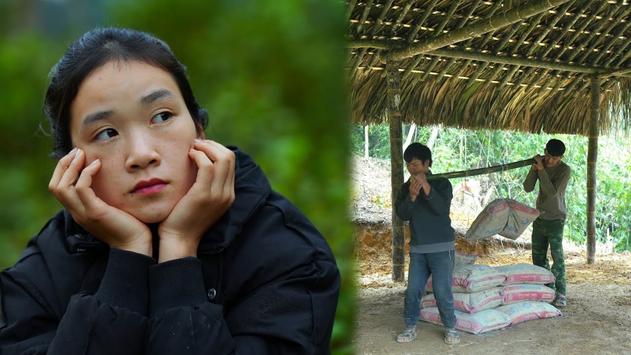 Duong had to Move 500kg of Cement and Sand - Worried because he couldn't help Duong