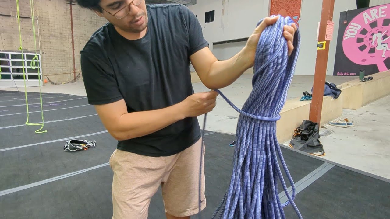 Rope Management | Alpine Butterfly Coil - YouTube