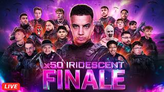 $2,000 WARZONE TOURNAMENT ☢️ STREAMERS vs 50 IRIDESCENTS FINALE! (SEASON 1)