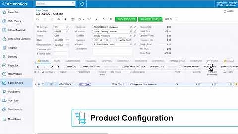 Acumatica Product Configurator