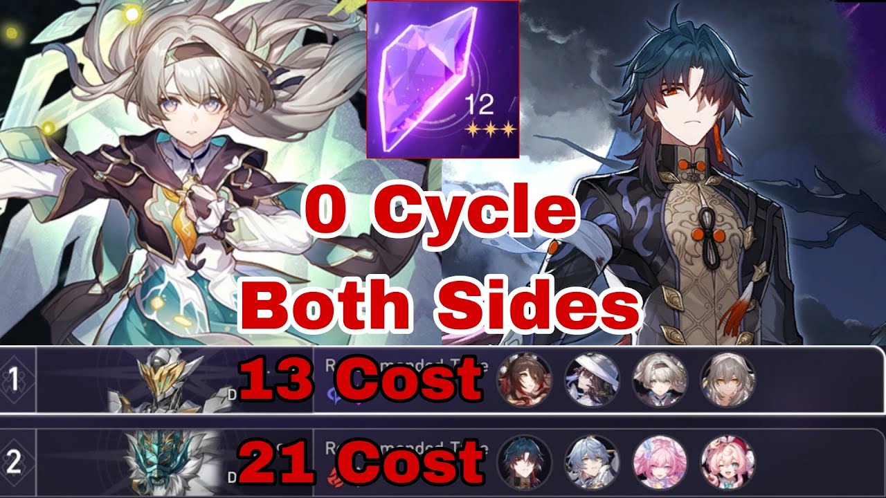 [ Honkai Star Rail ] Firefly & Blade Memory of Chaos 12 | MOC 12 | 0 Cycle Both Sides