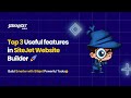 Top 3 Sitejet Builder Tools ⚡ - Restore Point, Change Template, Share and Copy