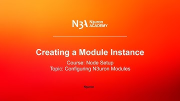 Creating a Module Instance