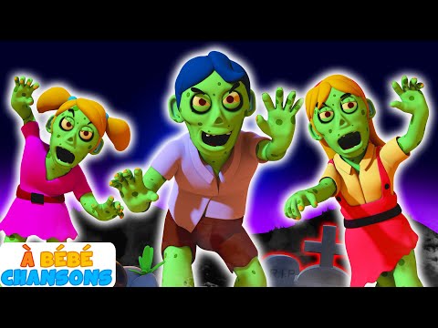 La Famille Zombie Roule Dans Le Bus | Dessins Animés D'Halloween Pour Les Enfants | À Bébé Chansons