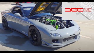 Fd Mazda Rx7 Ls Swap Single Turbo Nardo Grey Dayton Cars And Coffee Oct 9, 2021
