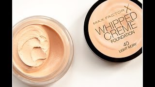 Новинка от Max Factor - Whipped cream (крем-мусс)