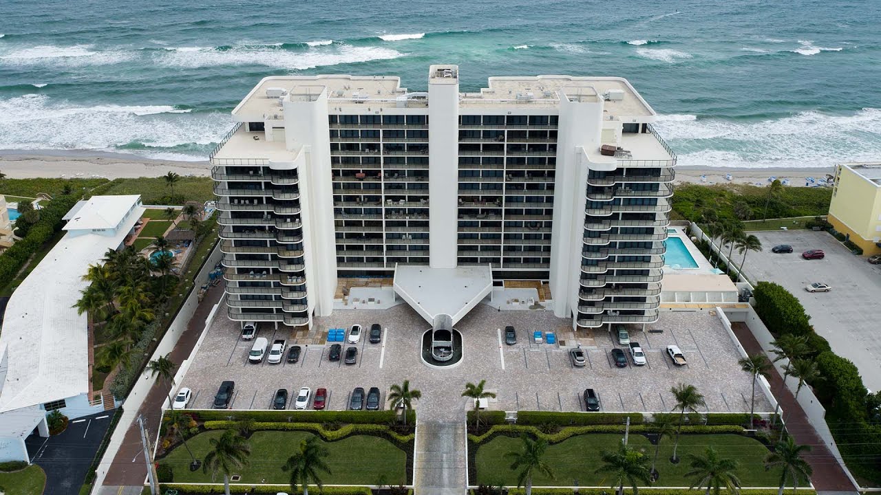 Villa Magna Condominium Coal Tar Pitch ReRoofing Project Highland Beach Florida YouTube