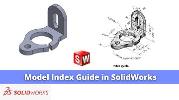 Model Index Guide in SolidWorks | SolidWorks Tutorial | SolidWorks Part Modeling |