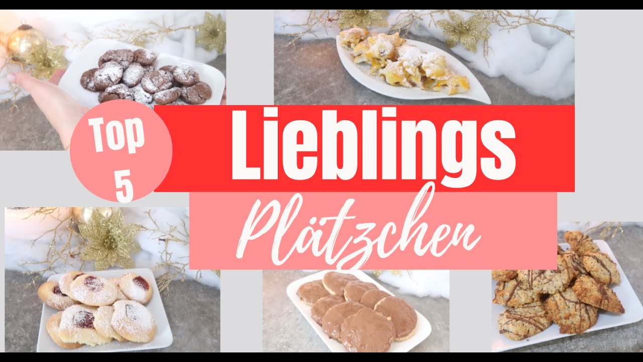WEIHNACHTSPLÄTZCHEN - UNSERE TOP 5| Fräulein Jasmin