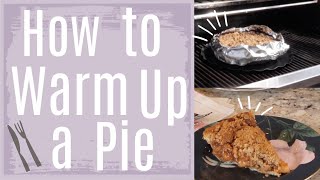 How to Warm Up an Achatz Pie (From a Frozen State)