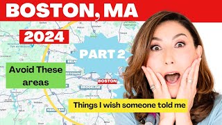 RELOCATING to BOSTON MASSACHUSETTS?  . . .  Things I wish someone told me Part 2